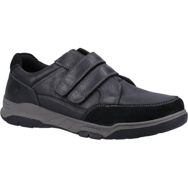 Hush Puppies Mens Fabian Leather Double Strap Shoes