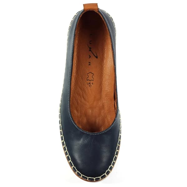 Lunar Womens/Ladies Dove Leather Pumps