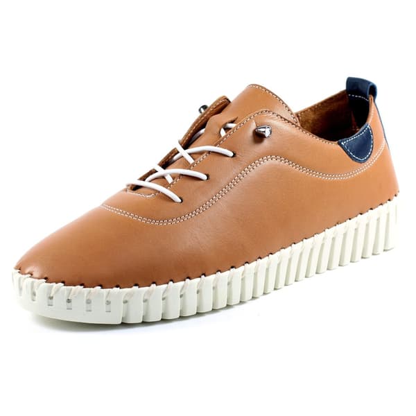 Lunar Womens/Ladies Flamborough Leather Shoes
