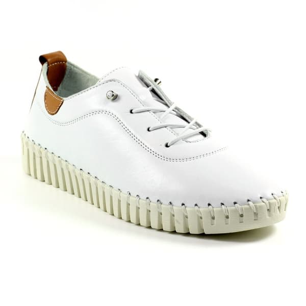 Lunar Womens/Ladies Flamborough Leather Shoes