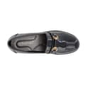 Pikkukuva 2 / 3: Boulevard Womens/Ladies Gloss Patent PU Saddle Trim Wedge