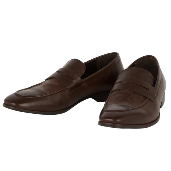 Debenhams Mens Tumbled Leather Loafers