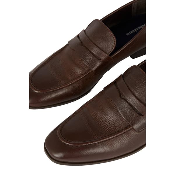 Debenhams Loafers i tumlat läder för herrar