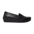 Miniatyrbilde 1 av 3: Good For The Sole Womens/Ladies Niamh Leather Wide Loafers