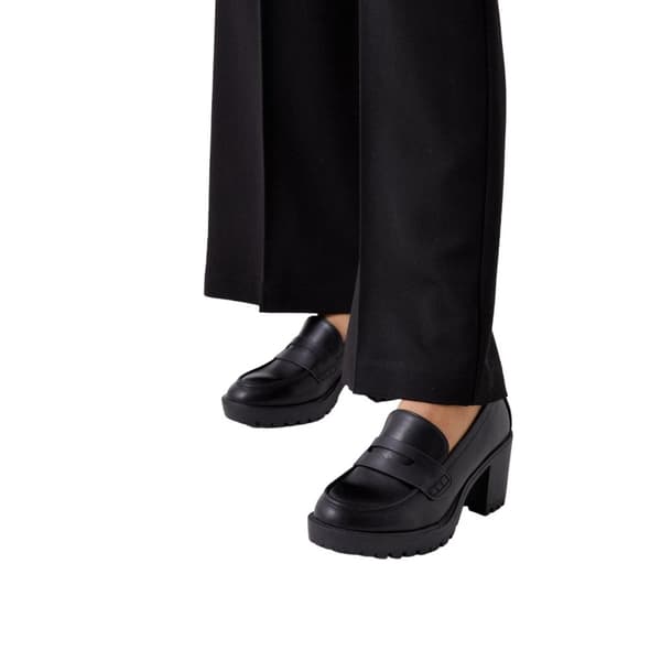 Dorothy Perkins Womens/Ladies Lenny Wide Heeled Loafers