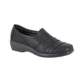 Miniatyrbilde 1 av 3: Boulevard Womens/Ladies Ruched Twin Gusset Loafers