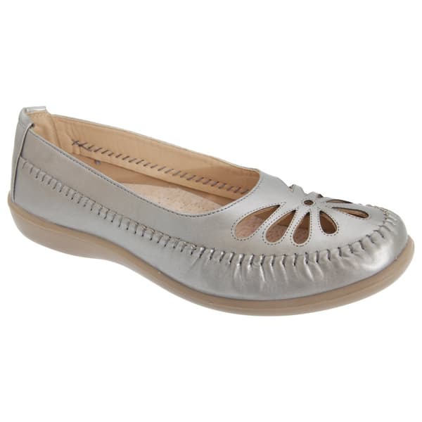 Boulevard Womens/Ladies Punched Summer Casual Shoes