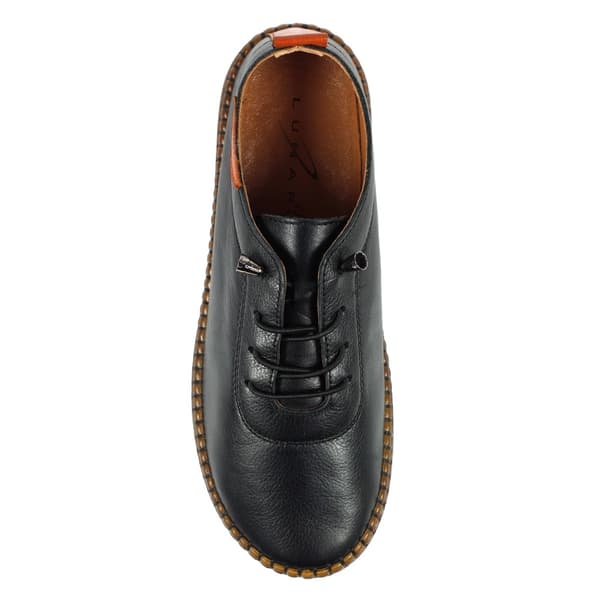 Lunar Womens/Ladies St Vincent Leather Plimsolls