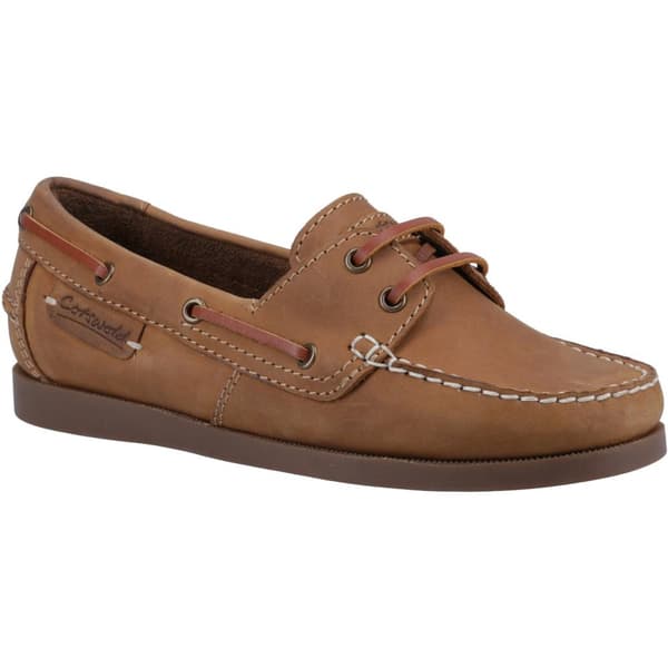 Cotswold Womens/Ladies Waterlane Leather Boat Shoes
