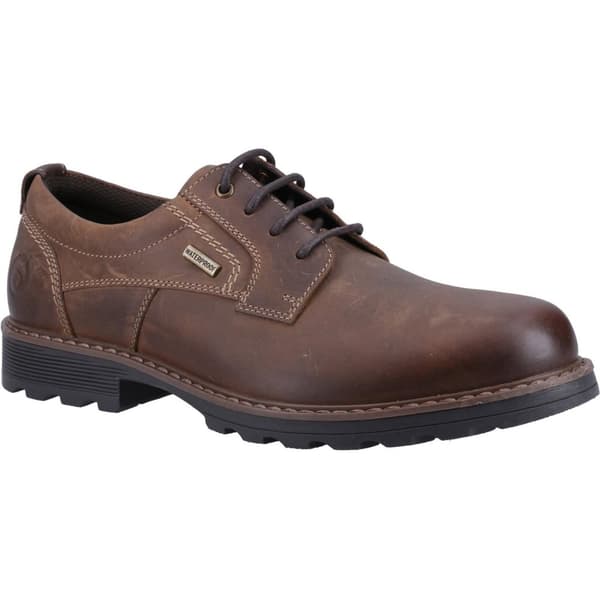Cotswold Herrskor Tadwick i läder Dark Tan 7 UK