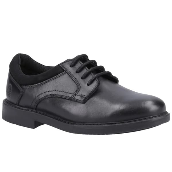 Hush Puppies Tommy läder skolskor för pojkar