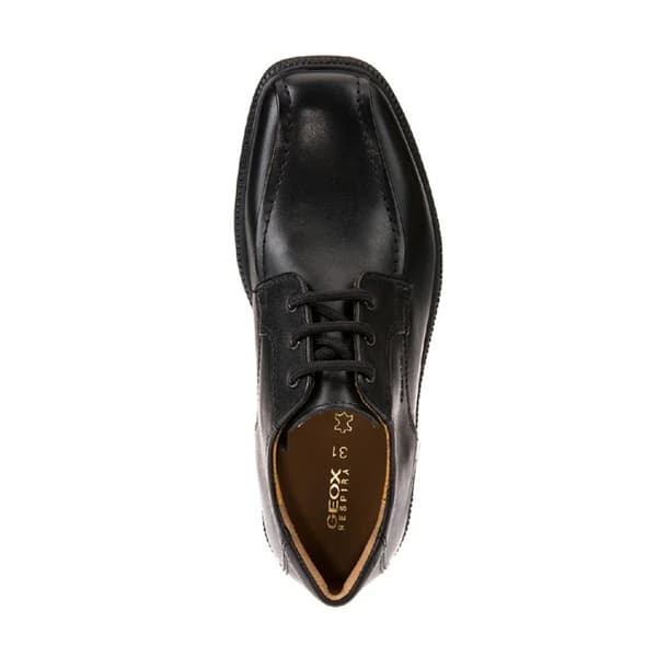 Geox Childrens/Kids Federico Leather School Shoes