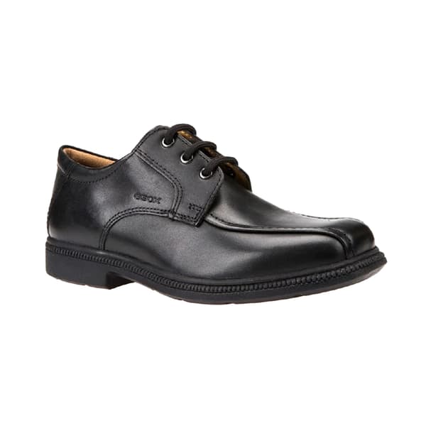 Geox Childrens/Kids Federico Leather School Shoes