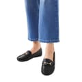 Miniatyrbillede 2 af 2: Good For The Sole Womens/Ladies Nina Snaffle Detail Wide Loafers