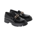 Miniatyrbilde 1 av 2: Faith Womens/Ladies Nash Snaffle Detail Chunky Flat Loafers