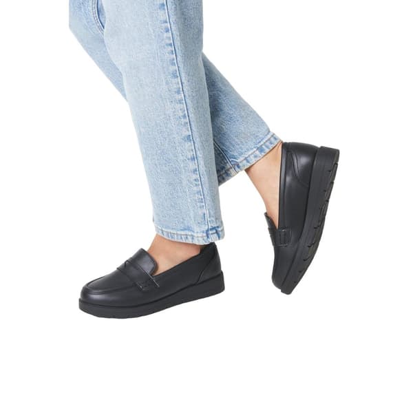 Good For The Sole Womens/Ladies Lily Wedge Loafers