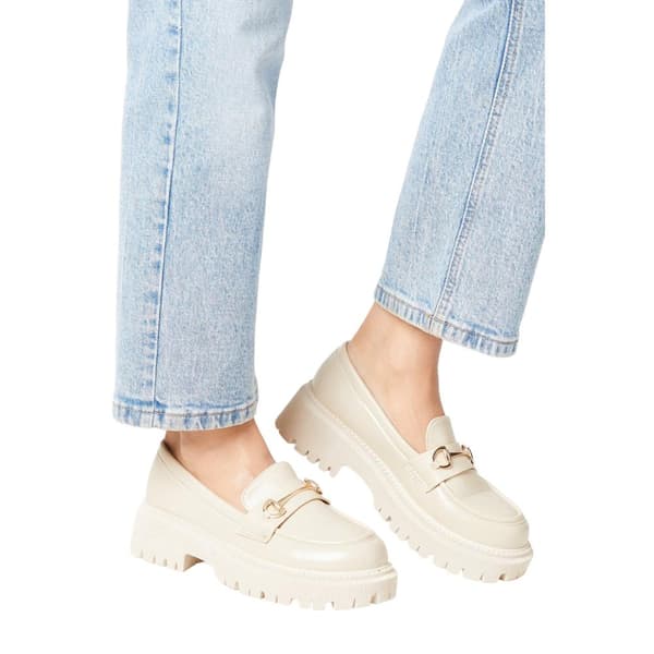Faith Womens/Ladies Nola Snaffle Detail Chunky Heel Loafers