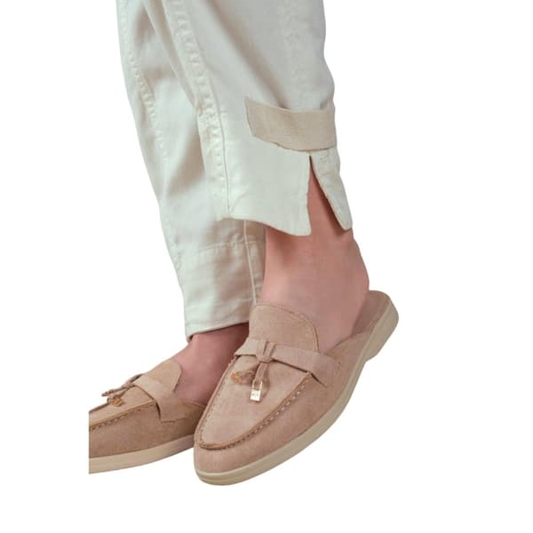 Where's That From Womens/Ladies Twilight Tassel Slip-on Flat Loafers