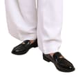 Miniatyrbilde 1 av 2: Where's That From Womens/Ladies Denver Gold Detail PU Slip-on Loafers
