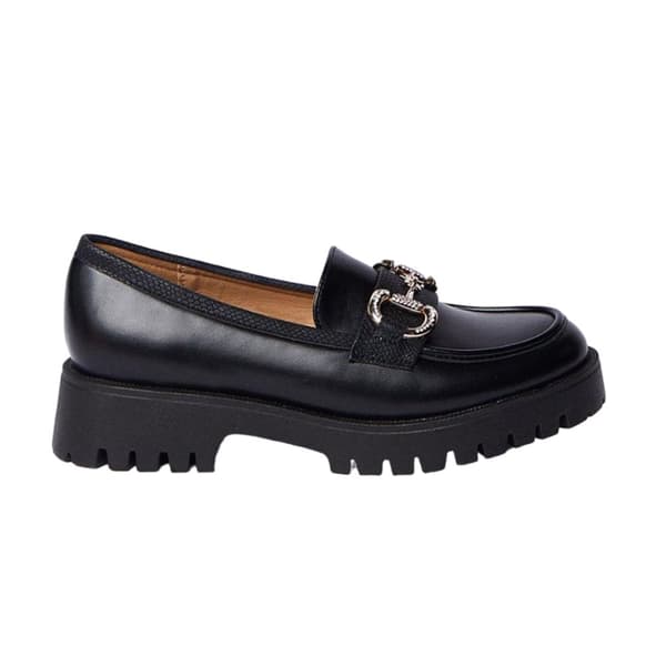 Faith Nix Diamante Snaffle Loafers för dam och dam