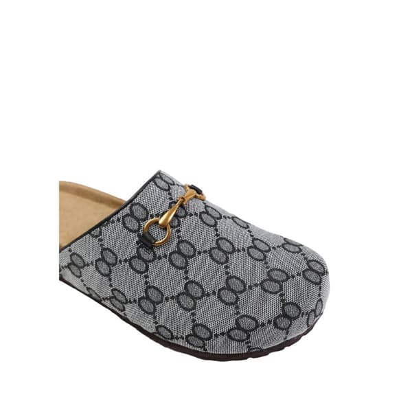 Where's That From Womens/Ladies Dublin Faux Leather Open Back Loafers