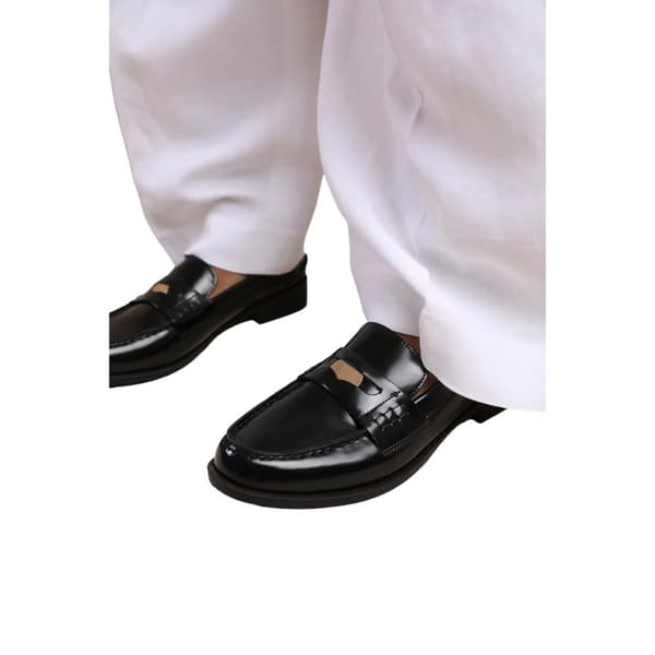 Where's That From Womens/Ladies Denver PU Slip-on Wide Loafers