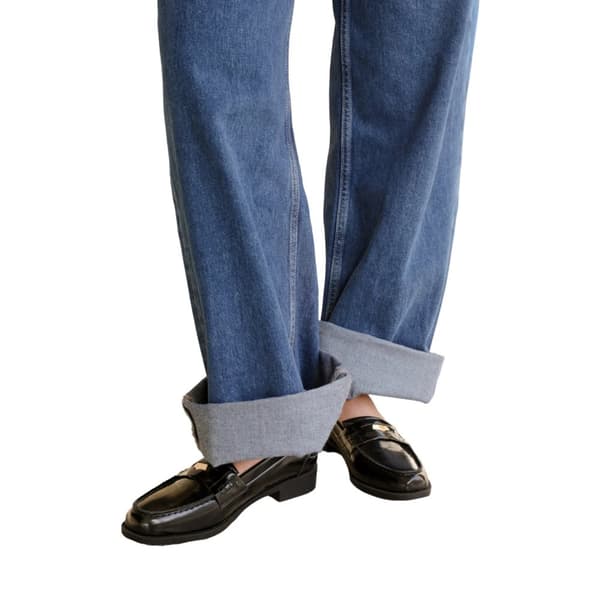 Where's That From Womens/Ladies Denver PU Slip-on Wide Loafers