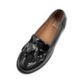 Miniatyrbilde 1 av 4: Where's That From Womens/Ladies Imogen Tassel Patent Leather Slip-on Flatform Loafers