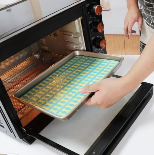 INF Bakform av silikon Stort benformat