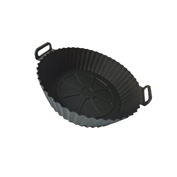 INF Silikon stekepanne Sort S