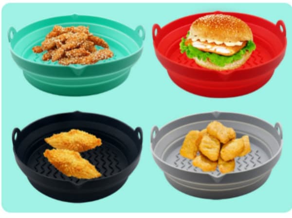 INF Silikoninnsats for airfryer, for firkantede kurver