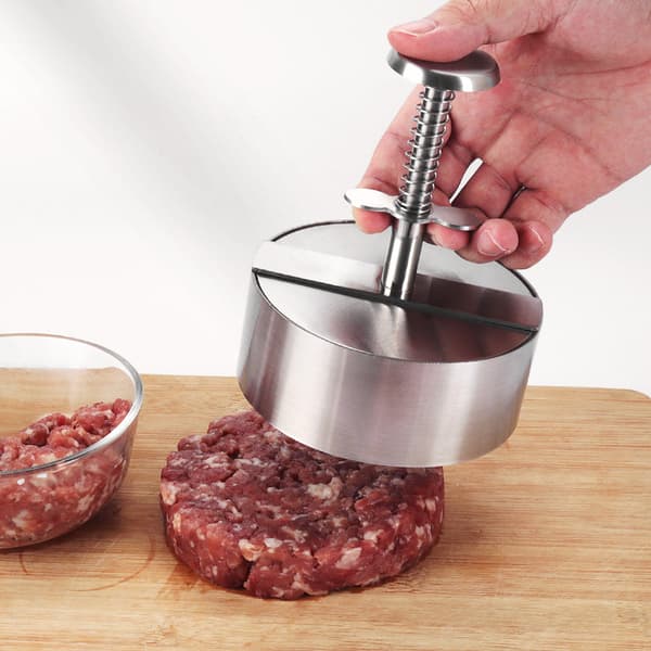 INF Burgerpresse i 304 rustfrit stål