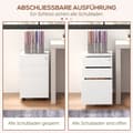Miniatyrbillede 6 af 9: Arkivskab, 37x43.5x60 cm, Hvid