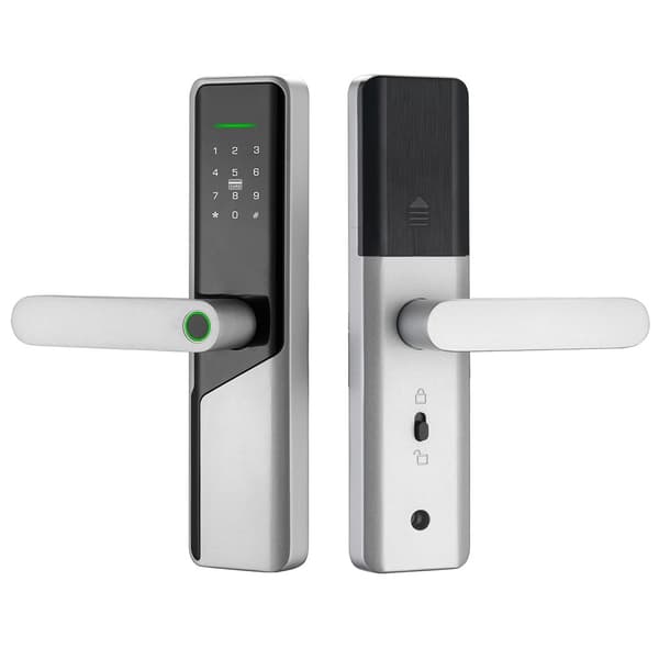 A1 Tuya WiFi Fingeravtryck Smart Dörrlås Dynamiska lösenord NFC Elektroniskt Lås