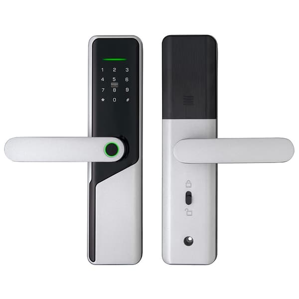A1 Tuya WiFi Fingeravtryck Smart Dörrlås Dynamiska lösenord NFC Elektroniskt Lås