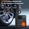 Miniatyrbild 5 av 8: Bilbatteriets startkabel, 2000A 12V, 13x5x15.5 cm, Svart & Orange