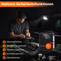 Miniatyrbild 8 av 8: Bilbatteriets startkabel, 2000A 12V, 13x5x15.5 cm, Svart & Orange