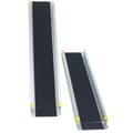 Miniatyrbild 3 av 8: Rullstolsramp, Justerbar Halkfri Teleskopisk Aluminiumramp-7'