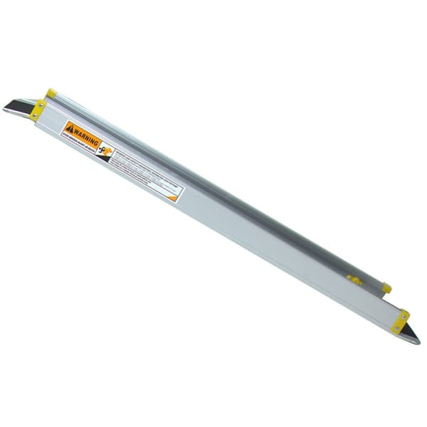 Rullstolsramp, Justerbar Halkfri Teleskopisk Aluminiumramp-7'