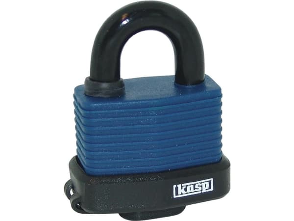 Kasp K13545D riippulukko 63 mm sininen Avainlukko