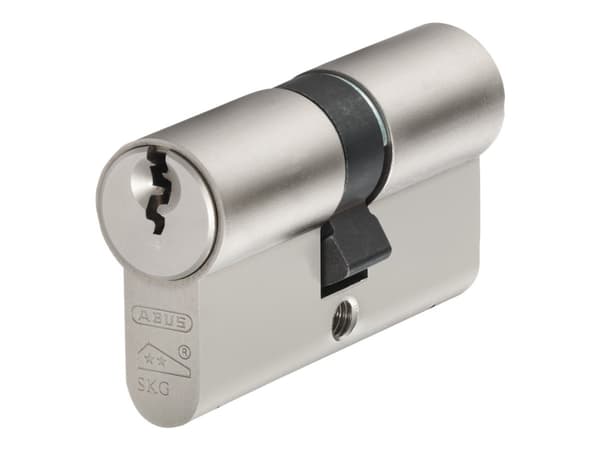 ABUS E60NP 30/30, Oval profile cylinder, Ruostumaton teräs, 3 kpl, 1 kpl, DIN EN 1303, DIN 18252, ISO 9001:2008