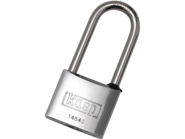 Kasp K14540L50D hänglås 40 mm Olika rostfritt stål Nyckellås