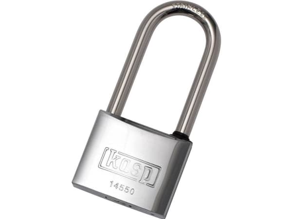 Kasp K14550L63D riippulukko 50 mm Ruostumaton teräs Avainlukko