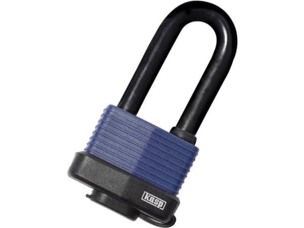 Kasp K13545L63D Hængelås 58 mm Forskellige Mørkeblå Nøglelås