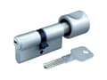 Miniatyrbilde 3 av 3: BASI BM K45/50, Europrofilsylinder, Nickel, 3 stykker, 408 g, 1,5 cm
