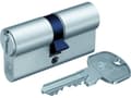 Pikkukuva 2 / 3: BASI 5001-0530-0034, Europrofiilisylinteri, Kromiväri, 3 kpl, 337 g, 1,5 cm
