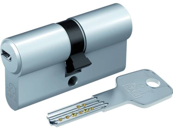 BASI BM5000-1015, Europrofilcylinder, Silver, 3 styck, 1 styck, 317 g, 1,5 cm