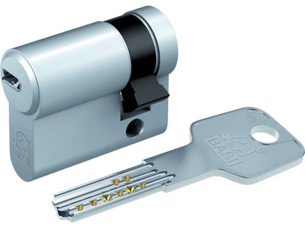 BASI BM5020-0015, Europrofilsylinder, Sølv, 3 stykker, 1 stykker, 229 g, 1,5 cm
