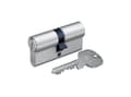 Miniatyrbilde 1 av 3: BASI 5001-2025-0034, Europrofilsylinder, Kromfarge, 3 stykker, 367 g, 1,5 cm