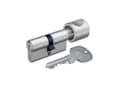 Miniatyrbild 1 av 3: BASI 5030-3015, Europrofilcylinder, Kromfärgad, 3 styck, 446 g, 1,5 cm